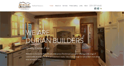 Desktop Screenshot of durianbuilders.com